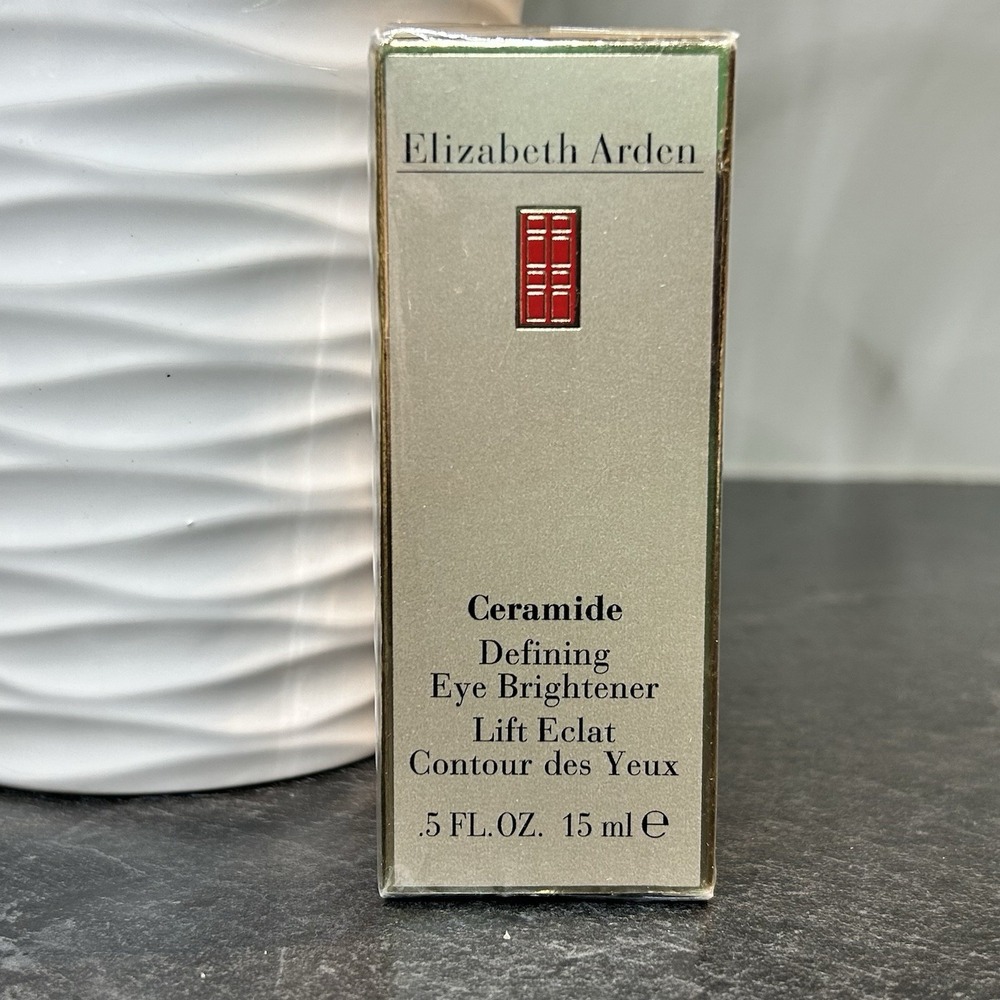 Elizabeth Arden Ceramide Defining Eye Brightener .5 oz SEALED Anti Aging